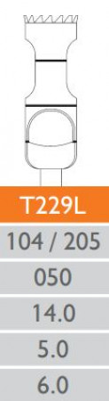 Trepaan boor WL 050 T229L