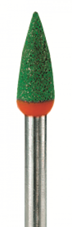 Meisinger keramiek polijstrubber 9743G 040, RA (schacht 204) 2st