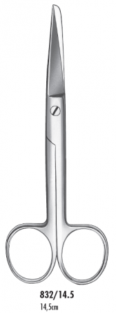 Carl Martin chirurgische schaar 14,5cm (832/14.5)