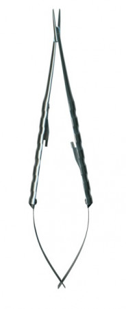 Naaldvoerder Microchirurgie Castro recht 18cm (diamant bestoven)