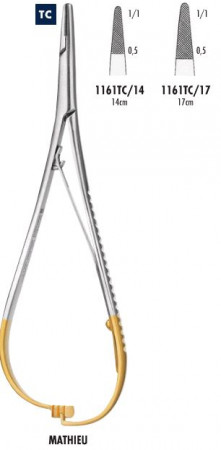 Carl Martin naaldhouder Mathieu (1161TC/17)