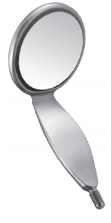 Carl Martin mondspiegel rhodium One Side 6st (471/4)