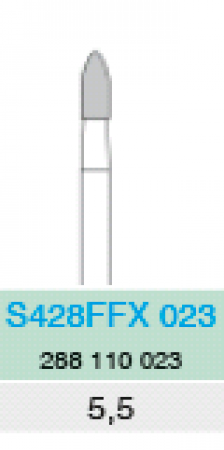Busch Hardmetaalfrees , S428FFX, 23