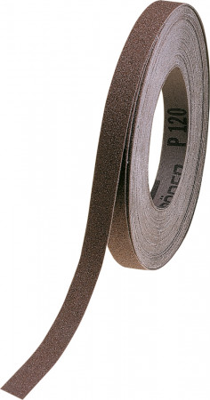 Dentaurum schuurlinnen korrelgrootte 120, 15mm breed, 25mtr lang