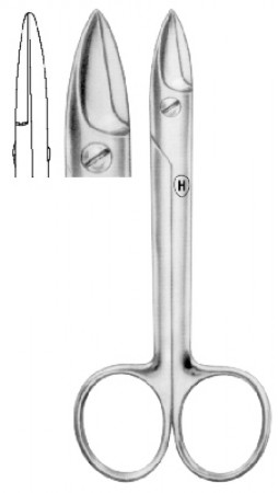 Kronenschaar recht 10,0cm HSB 648-10