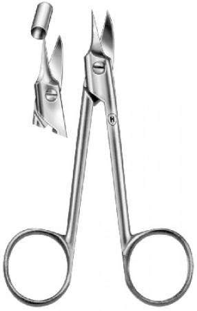 Plaat- en kronenschaar 10cm HSB 653-10