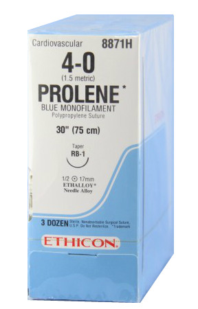 Ethicon hechtmateriaal Prolene met naald