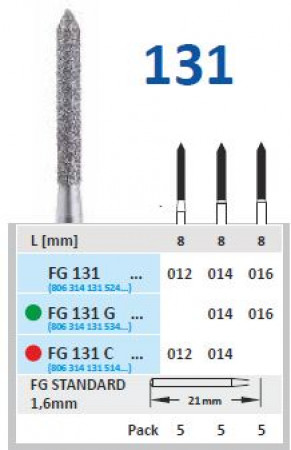 Horico Diamant boren 131G 314 014 (FG) 5st