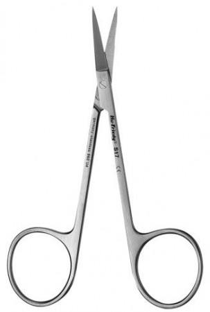 Hu-Friedy tandvleesschaar Iris recht fijn 11.5cm (S17)