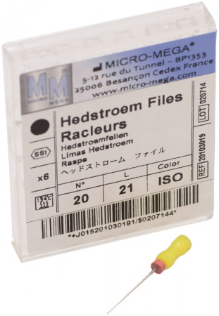 Micro Mega hedström vijlen 21mm