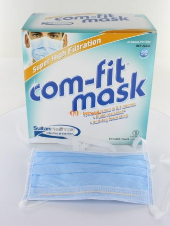 Comfit masker met bandjes   40st