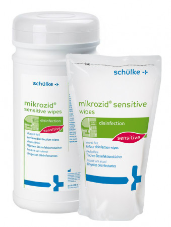 Schülke+ mikrozid sensitive Jumbo Wipes