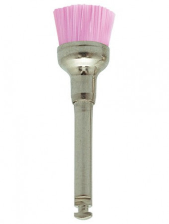 Orbis polijstborstels RA nylon soft roze 100st