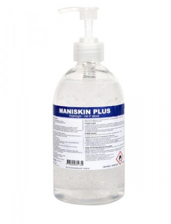 maniskin plus desinfectie gel 500ml