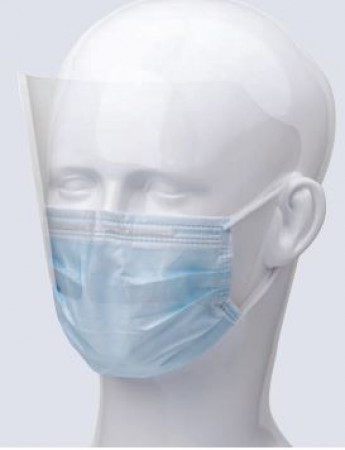 Premium Plus Mondmasker met Shield