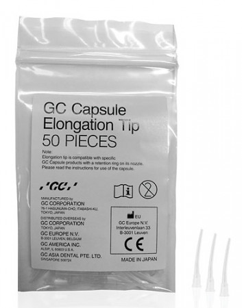 GC Capsule Elongation tip, 50 st