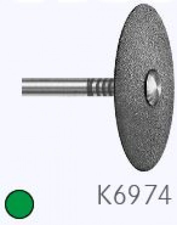 Komet diamantschijf K6974 220, HP (schacht 104) 1st