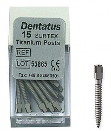 Dentatus titanium wortelstiften