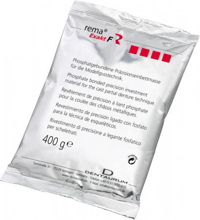 Dentaurum rema Exakt F inbedmassa 50x400gr.