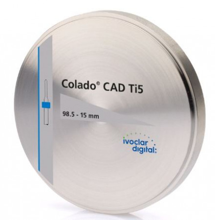 Ivoclar Digital Colado CAD Ti5 98,5