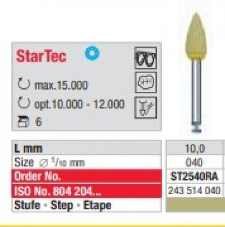 Edenta startec polierer st2540ra-6  6st