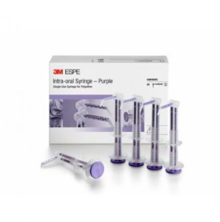 3M Intra Oral syringe paars 50st