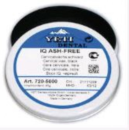 IQ cervicaalwas zwart 45gr. blik