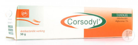 Corsodyl gel 50gr.