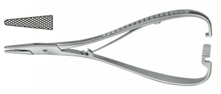 Naaldvoerder Aesculap durogrip Mathieu 140mm bm360 st
