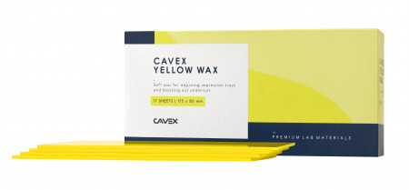 Cavex Yellow Wax 17 platen