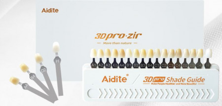 aidite 3d prozir shade guide