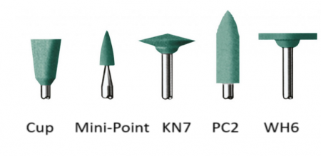 Polijstrubbers Greenie