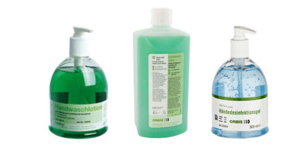 Dag van de handhygiene  Orbis handwaslotion, handzeep en handdesinfectiegel plus 5+1 gratis