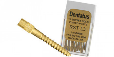 Dentatus gold-plated wortelstiften