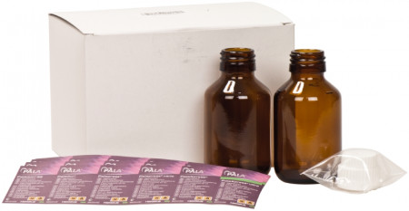 Heraeus vloeistoffles bruin 80ml 1st
