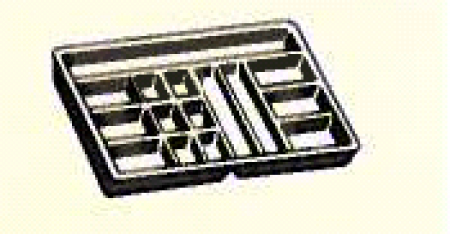 Baisch lade inzet 1254 (b) 15-vaks laag 31x41cm st