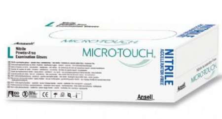 Micro Touch Nitrile Accelerator-vrije handschoenen 