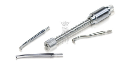 Carl Martin Kroonafneem tang 1108 met 3 aanzetstukjes