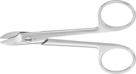 Kronenschaar DP-561, model Beebe, gebogen, spits/spits