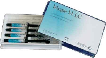 Megadenta Mega M LC Flow blauw-transparant 3gr.