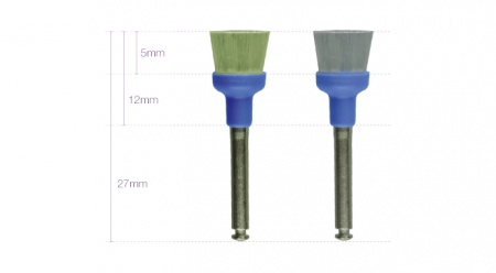 Kerr Pro-Brush nylon voor hoekstuk 845, RA (schacht 204) 100st