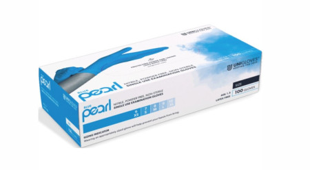 Uniglove Handschoenen Pearl Nitril Blauw
