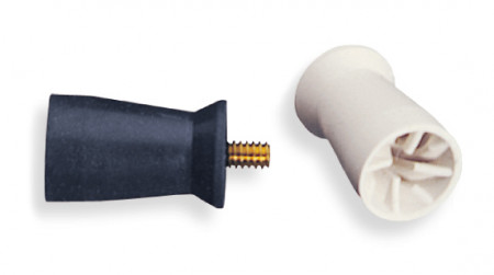 Turbo Cups screw-type grijs (soft) 144st (052101)