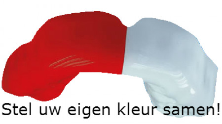 Erkoflex Playsafe 2-kleuren plaat 4x120mm