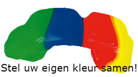 Erkoflex Playsafe 4-kleuren plaat 4x120mm