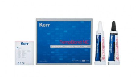 Kerr Temp Bond NE, Non Eugenol verp. &agrave; 50 g basispasta NE, 15 g katalysator