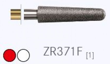 Komet diamantfrees zirconium ZR371F 025, FG (schacht 314) 5st