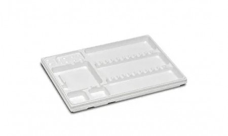 disp.plastic tray  400 st