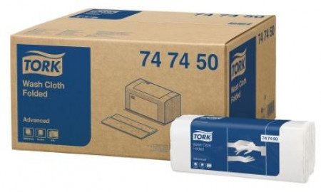 Tork Wash Cloth folded (handdoeken) 6lg (19x25cm) 16x90st