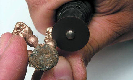 Separeerschijven voor goud 22 x 0,3mm verp. 100 stks 72-0000